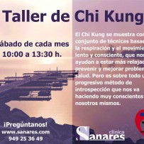 Fechas de talleres de Qi Gong (Chi Kung) del primer trimestre de 2016